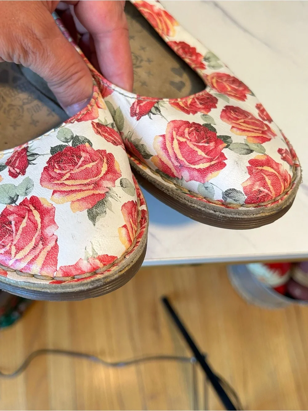 DR MARTENS CHRISTINA all leather ballet flats